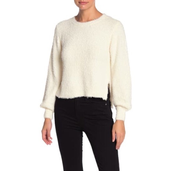 FAVLUX Sweaters - NWT Favlux Ribbed Cuff Fuzzy Knit Sweater